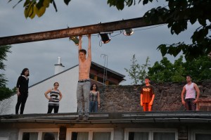 HoffART - Aufführung Stück "Fight Club", Foto: Tobias Krebs