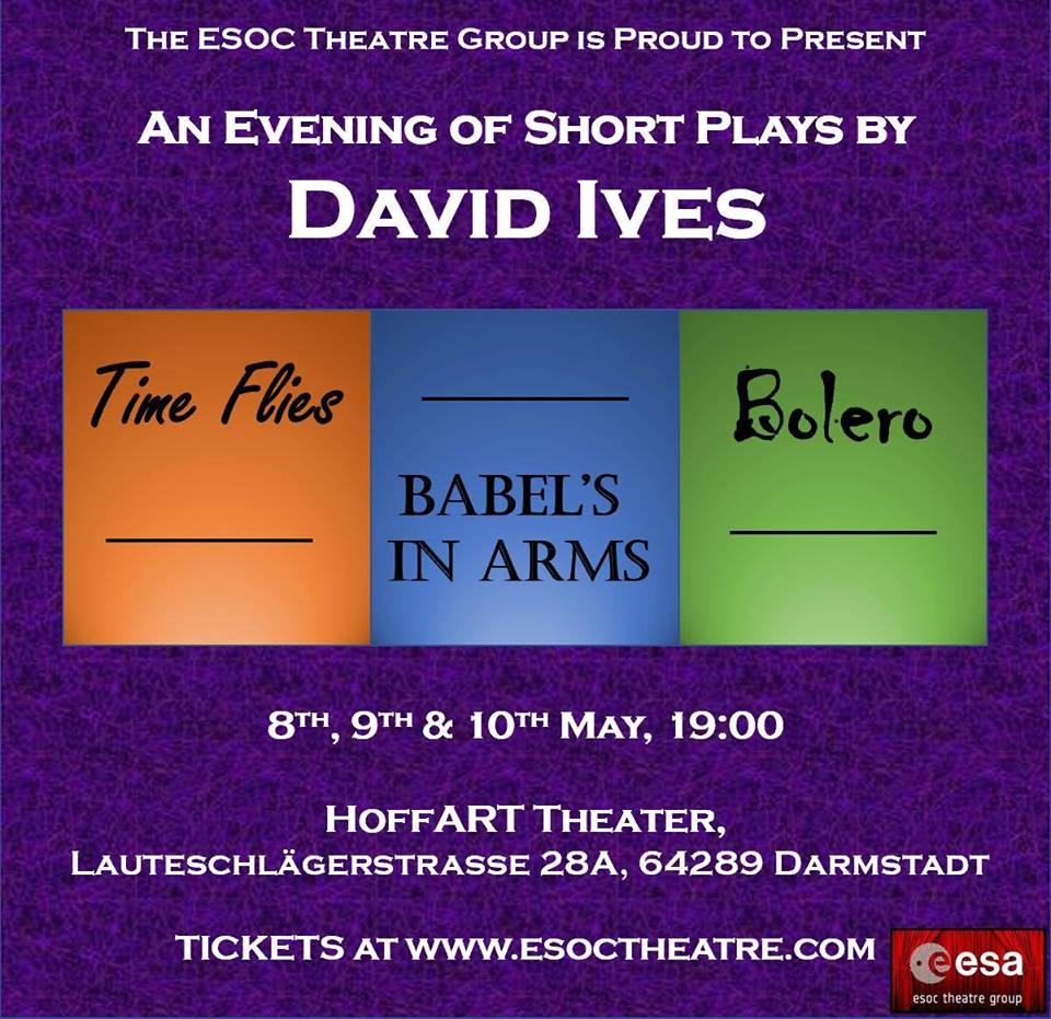 ESOC Theatre Group: An Evening of David Ives