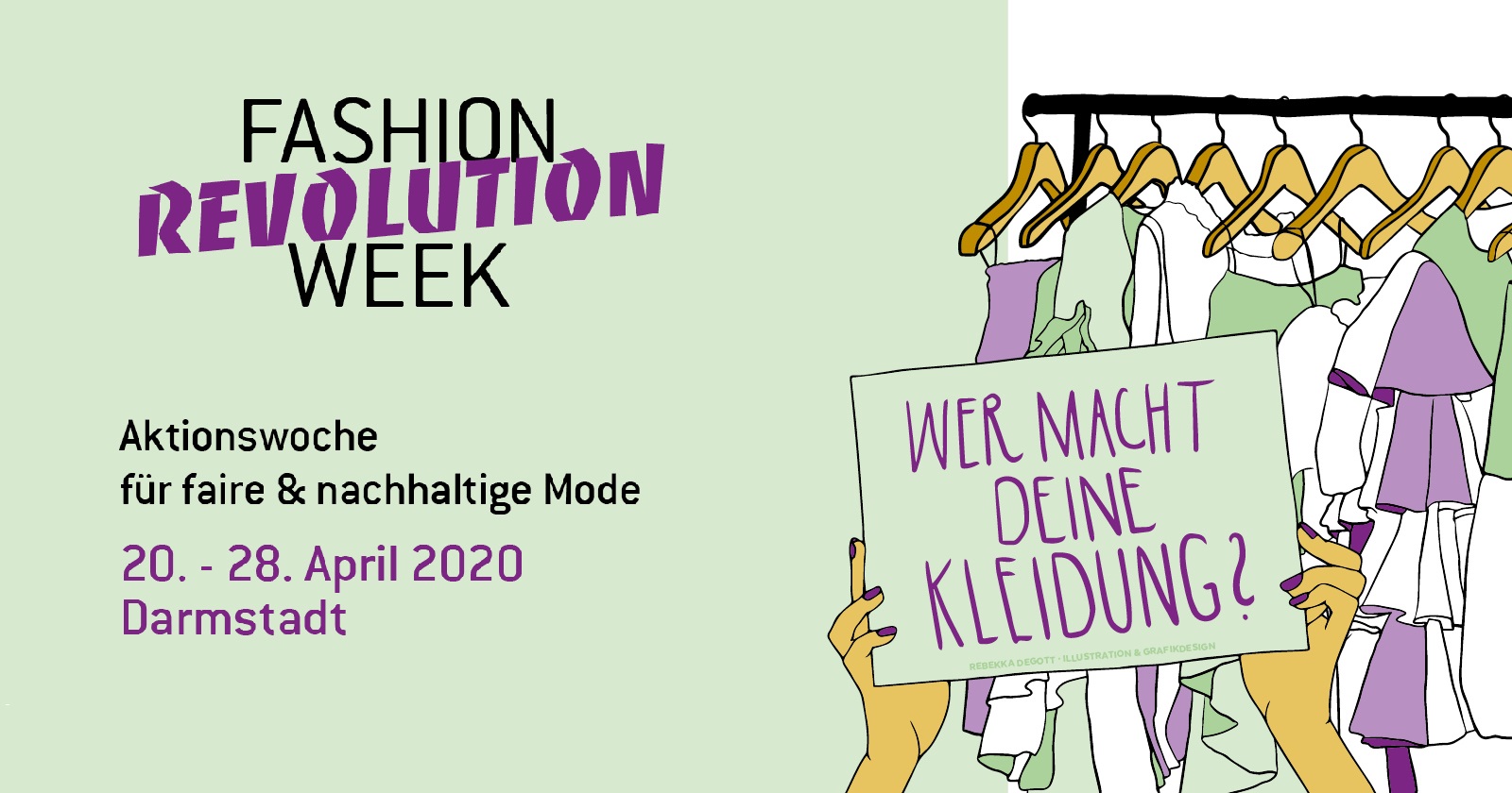 Abgesagt – Fashion Revolution Week: Vortrag ‚Lieferkettengesetz für faire Produkte‘