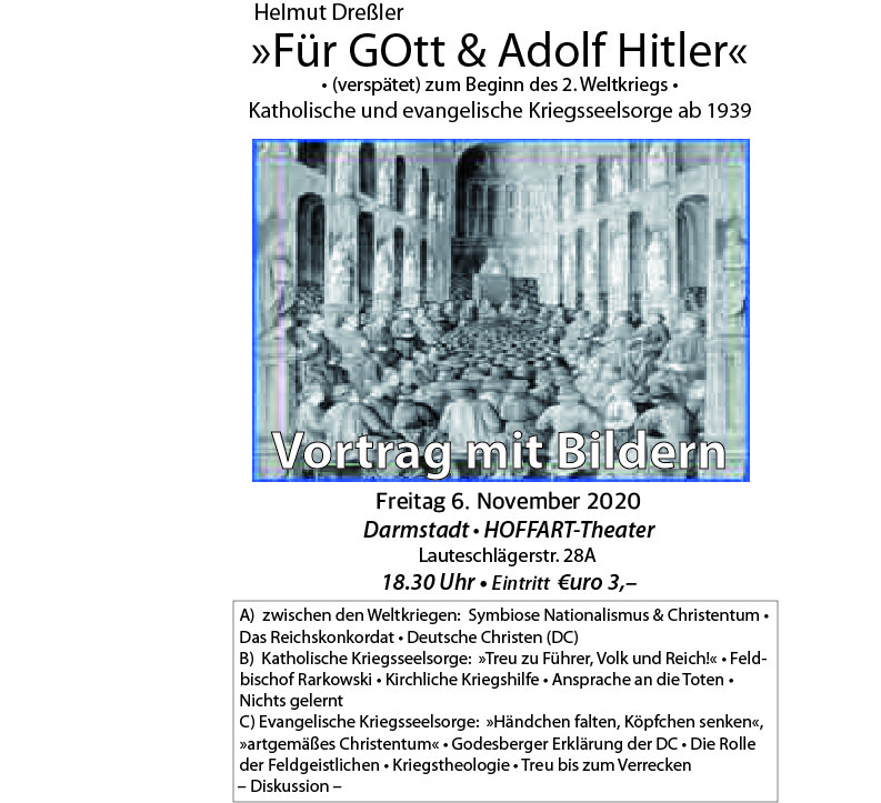 Helmut Dreßler – Für Gott & Adolf Hitler