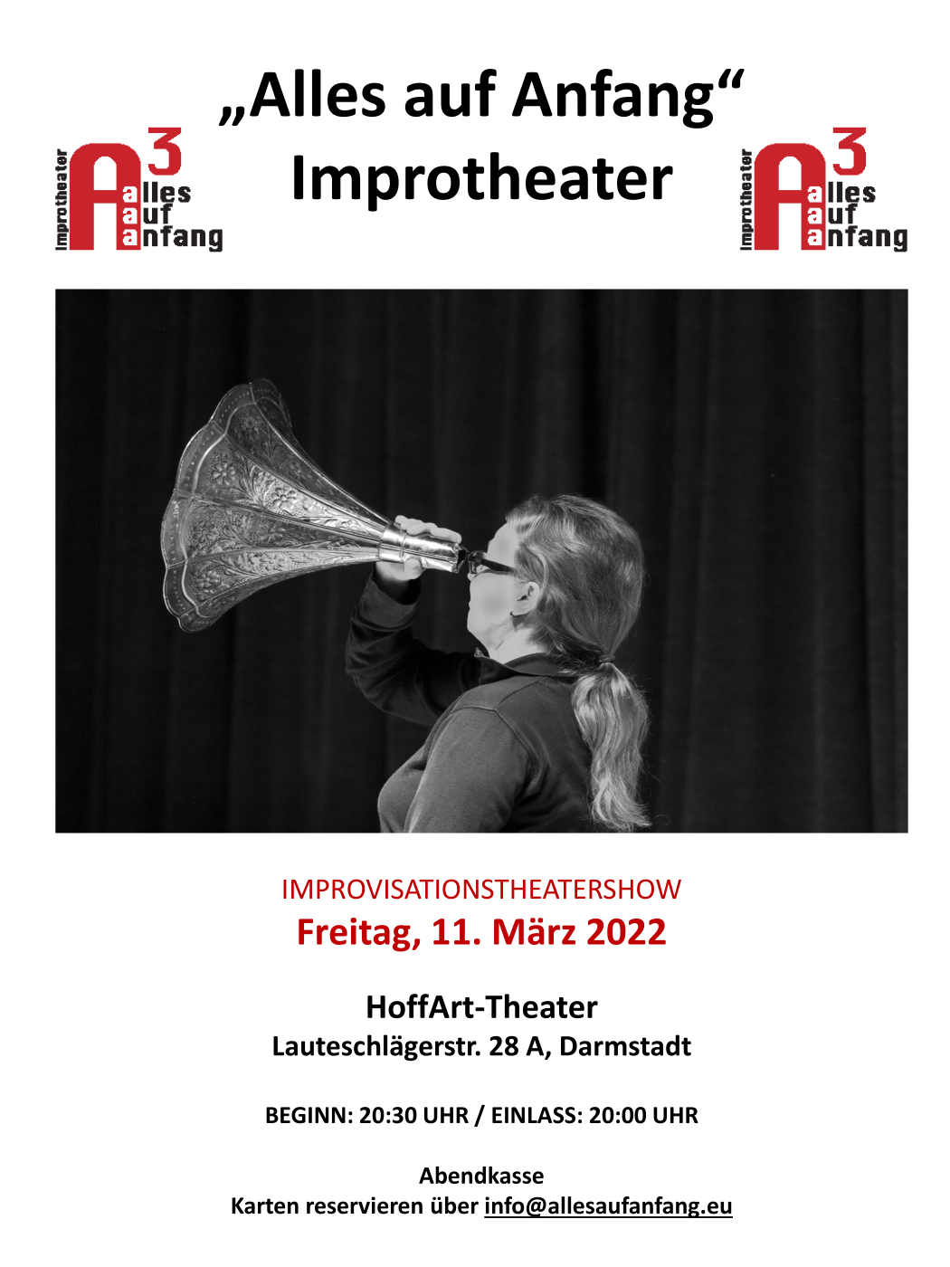 Alles auf Anfang – Improtheatershow