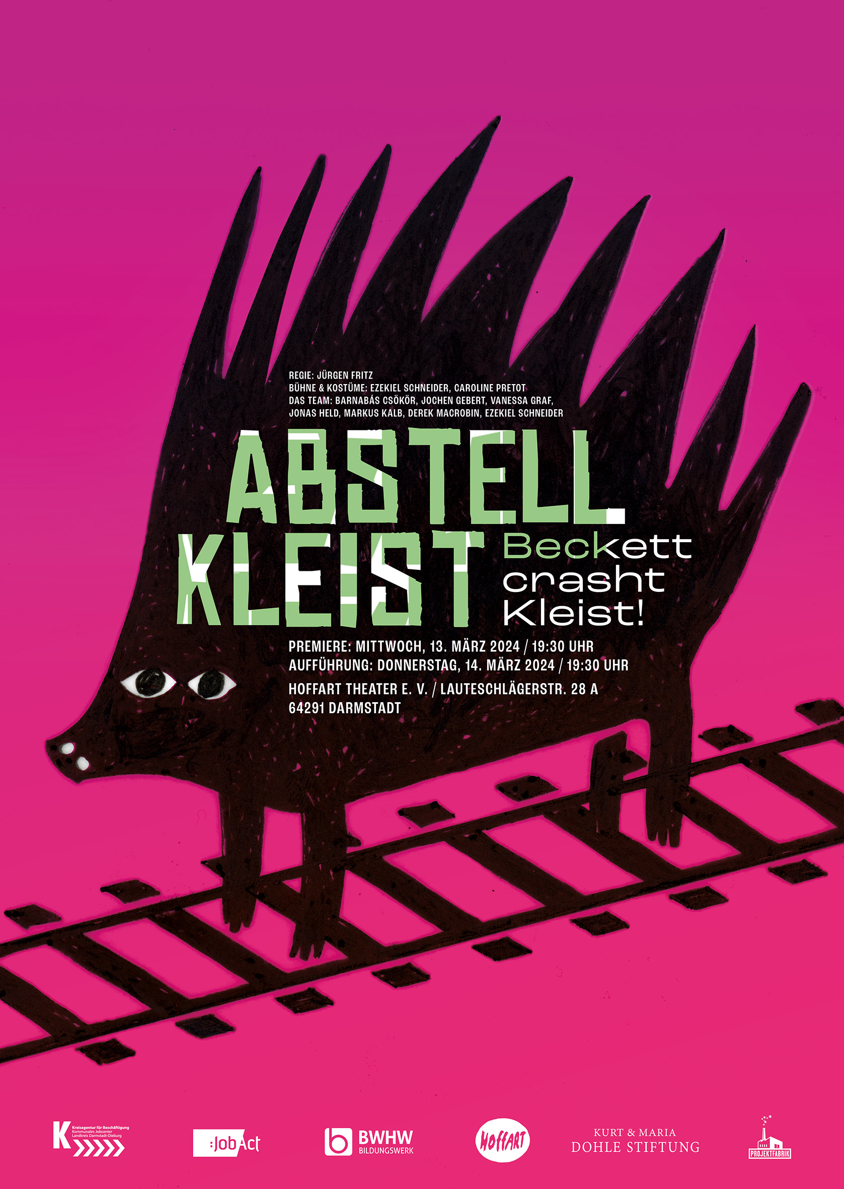 Theater Premiere „Abstellkleist“ Beckett crasht Kleist!